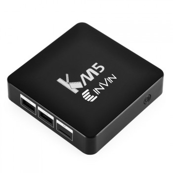 Смарт ТВ приставка INVIN KM5 1G/8Gb (Android TV Box)